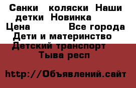 Санки - коляски “Наши детки“ Новинка 2017 › Цена ­ 4 090 - Все города Дети и материнство » Детский транспорт   . Тыва респ.